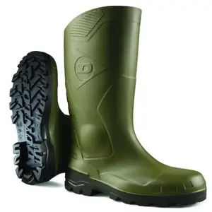 Comparateur de prix : Dunlop Devon Bottes de sécurité Unisexe Vert (46 EUR) (Vert/Noir)