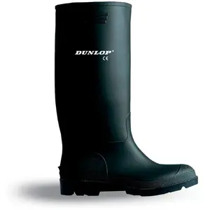Comparateur de prix : Botte de sécurité en PVC Dunlop Pricemastor - Noir - Taille 46