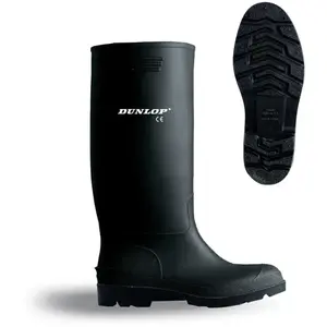 Comparateur de prix : Bottes de travail en PVC Dunlop Pricemastor - Noir - Taille 41