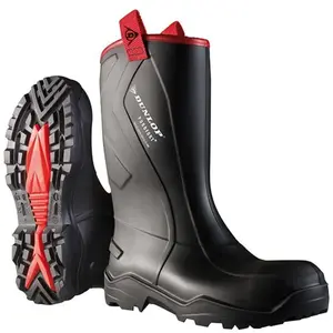 Dunlop Botte De Sécurité Dunlop Purofort+ Rugged,Taille 48, Noir pas cher