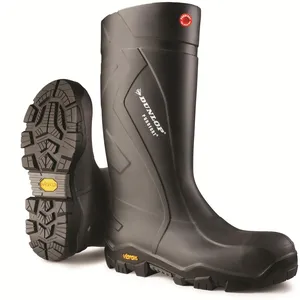 DUNLOP Bottes de sécurité, gris foncé DUNLOP PUROFORT+ EXPANDER FULL S... pas cher