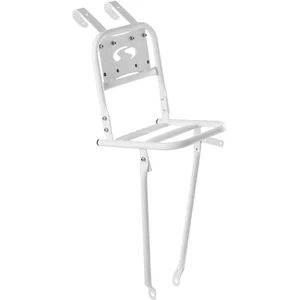 Comparateur de prix : Steco Confort Porte-Bagages Avant Adulte Unisexe, Blanc, 20 x 20 x 20 cm