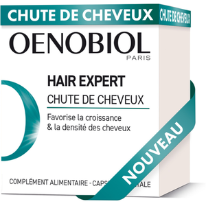 Comparateur de prix : Oenobiol Cheveux Hair Expert Chute de Cheveux 60 capsules