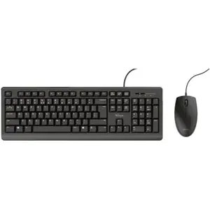 Comparateur de prix : Trust Primo clavier Souris incluse Bureau USB AZERTY Français Noir