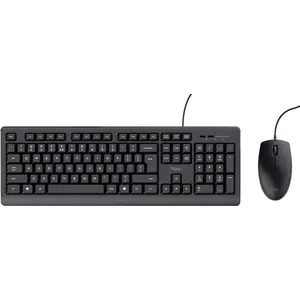 Trust 23978 Trust TKM-250 Ensemble clavier et souris filaire noir
