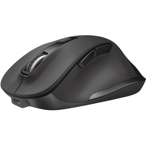 Trust Fyda Ratón Ergonómico Óptico Inalámbrico 2400DPI Negro pas cher