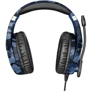 Trust GXT 488 Forze PS4 Casque Avec fil Arceau Jouer Noir, Bleu pas cher