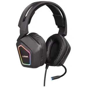 Trust GXT 450 Blizz RGB Auriculares Gaming 7.1 Negros pas cher