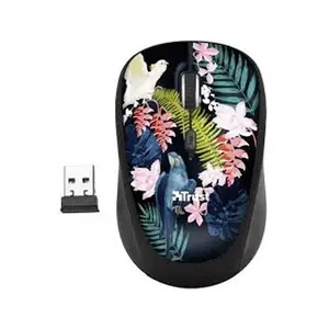 TRUST GAMING - SOURIS SANS FIL YVI COMPACTE - PERROQUET pas cher