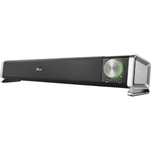 Comparateur de prix : TRUST Asto Sound Bar PC Speaker - Barre de son pour PC - Noir