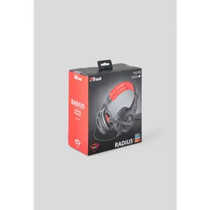 Trust GXT 310 Casque Avec fil Arceau Jouer Rouge pas cher