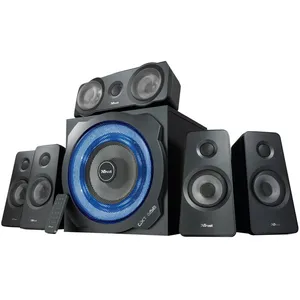 Trust GXT 658 Tytan Kit d'enceintes 5.1 90 W universel noir 5.1 canaux pas cher