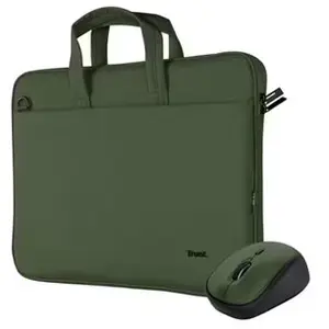 Comparateur de prix : Trust Bologna sacoche d'ordinateurs portables 40,6 cm (16') Malette Vert