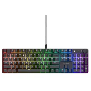 Comparateur de prix : Trust GXT 866 Torix clavier Jouer USB Français Noir