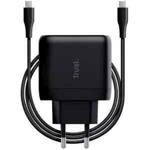 Comparateur de prix : Trust Chargeur Mural + Câble USB-C Maxo Noir 65 W TU