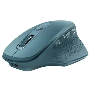 TRUST - SOURIS SANS FIL RECHARGEABLE OZAA - BLEUE (PC/MAC) pas cher