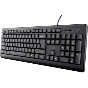 Comparateur de prix : Trust Primo clavier Bureau USB AZERTY Français Noir