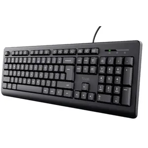 Comparateur de prix : Trust TK-150 clavier Bureau USB Français Noir
