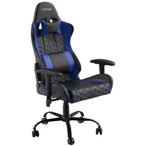 Comparateur de prix : Siège Gaming Trust Resto GXT 708B Noir et Bleu