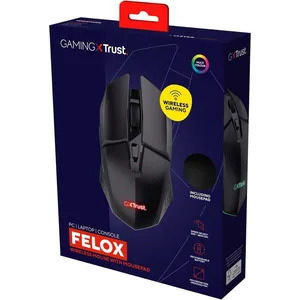 Trust GXT 112 FELOX souris Jouer Droitier RF sans fil 4800 DPI
