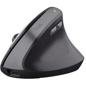 Comparateur de prix : Trust Bayo II Wireless Optical Vertical Mouse Droite Optique 2400 DPI Noir