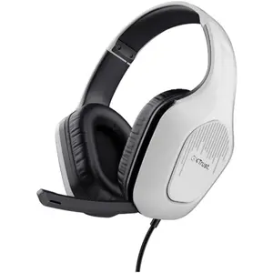 Trust GXT 415W Zirox Casque Avec fil Arceau Jouer Blanc