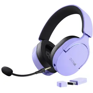 Comparateur de prix : Casque Gaming Sans Fil Supra-Auriculaire Trust Gxt 491p Fayzo Pourpre