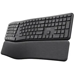 Comparateur de prix : Trust Keyra - clavier - azerty FR - sans fil - multi-appareils - noir