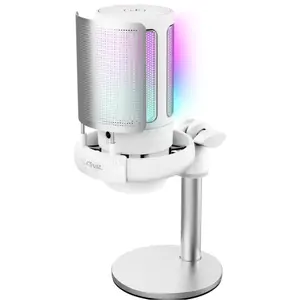Microphone sur pied Trust GXT 238W Auron (Blanc) #4POURCENT pas cher