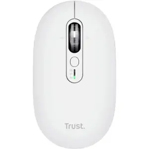 Ratón Trust Seron Slim Multi Bluetooth RF 3200DPI Blanc Silencieux pas cher