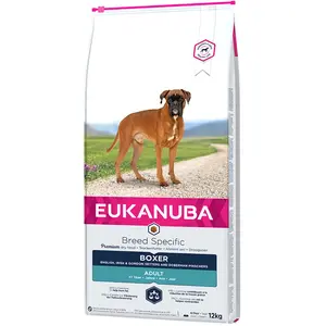 Comparateur de prix : 12kg Boxer Adult Breed Specific Eukanuba Croquettes pour chien : -10 % !
