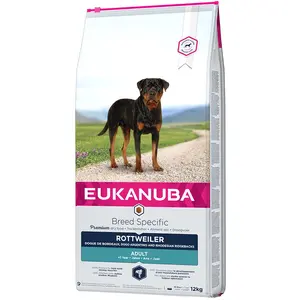 Comparateur de prix : EUKANUBA Rottweiler Adulte - nourriture sèche pour chien - 12 kg