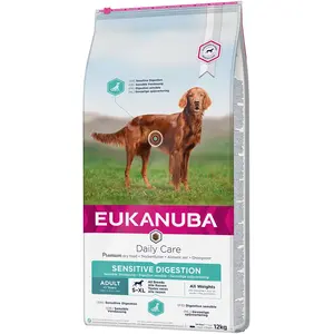 Comparateur de prix : EUKANUBA DAILY CARE - CROQUETTES PREMIUM POUR CHIENS ADULTES À DIGESTI