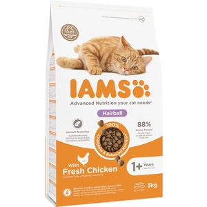 IAMS Advanced Nutrition Hairball Adult poulet pour chat - 3 kg pas cher