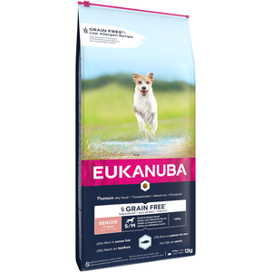 Complément alimentaire pour chien Eukanuba Grainfree Ocean Fish S/M TU