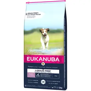 Eukanuba Eukanuba Puppy Junior S M Sans Céréales Au Poisson De Mer Pour Chiot pas cher