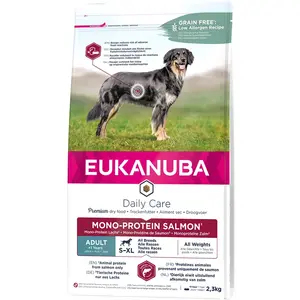 Comparateur de prix : 2,3kg Eukanuba Adult Mono-Protein au saumon - Croquettes pour chien