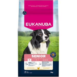 2x3kg Eukanuba Premium Nutrition Senior Medium Breed poulet sec pas cher