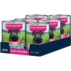 Comparateur de prix : Eukanuba Adult Riche en Boeuf et Citrouille - 6 x 400 g