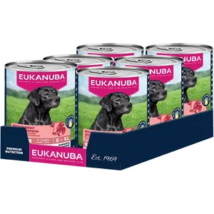 Comparateur de prix : Eukanuba Senior Riche en Boeuf et Citrouille - 6 x 400 g