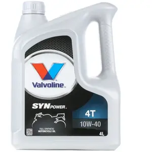 Huile moteur VALVOLINE Synpower 10W40, 4L pas cher