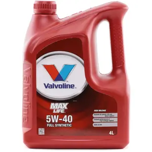 Huile moteur VALVOLINE Maxlife 5W40, 4L pas cher