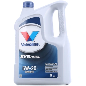 Huile moteur VALVOLINE Synpower FE 5W20 5L pas cher