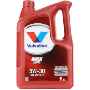 Huile moteur VALVOLINE Maxlife C3 5W30 5L pas cher