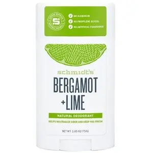 Schmidt's désodorisant stick naturel bergamote et citron vert 75gr