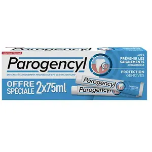 Comparateur de prix : Parogencyl Dentifrice Prévention Gencives Lot de 2 x 75ml