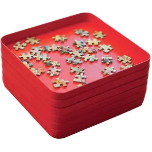 Jumbo - 17953 - Puzzle Mates Puzzle Sorter 6 Trays 20x20cm - Puzzle mates pas cher