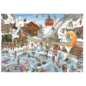 Jumbo Jigsaw Puzzle Jan van Haasteren Jeux d' hiver de 1000 pièces