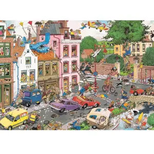 Puzzle Jan van Haasteren: Vendredi 13, 1000 pièces - Jumbo 190692Vendu parfnac