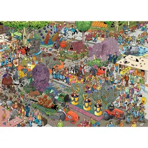 Jumbo Puzzle 1000 pièces : Jan Van Haasteren - La Parade des FleursVendu parfnac